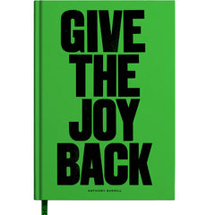 Give the Joy Back A5 Lined Hardcover Notebook