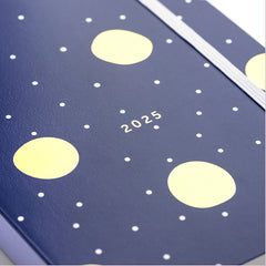 2025 A5 Page a Day Diary Navy