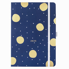 2025 A5 Page a Day Diary Navy