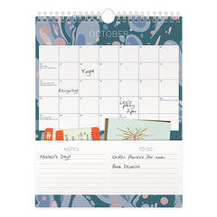 2025 Busy Life Calendar Fuchsia