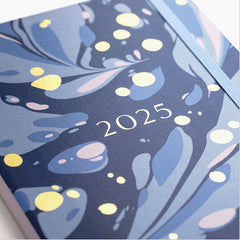 2025 Perfect Planner Navy Marble