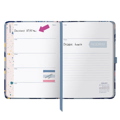 2025 Perfect Planner Navy Marble