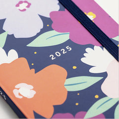 2025 Pocket Diary Navy Daisy