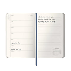 2025 Pocket Diary Navy Daisy