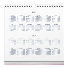 2025 Weekly Family Calendar Navy