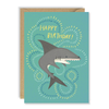 Happy Birthday Shark Card