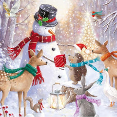 Snowman and Friends 6 Charity Card Pack