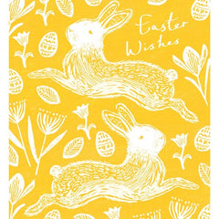 Easter Wishes Bunny and Eggs Pack of 5 Cards