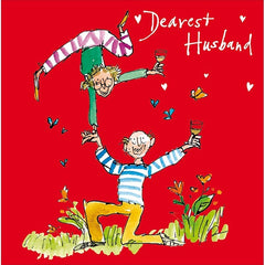 Quentin Blake Dearest Husband Valentine's Card