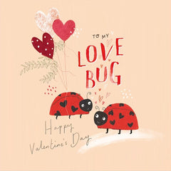 To My Love Bug Valentine's Day Card