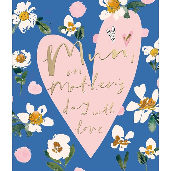 Mum On Mother's Day With Love Card