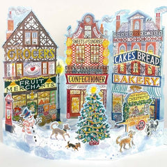 High Street Advent Calendar by Emily Sutton