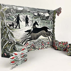 Whippet Wonderland Advent Calendar by Angela Harding