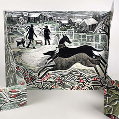 Whippet Wonderland Advent Calendar by Angela Harding