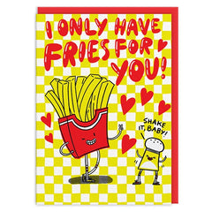 Fries For You Card