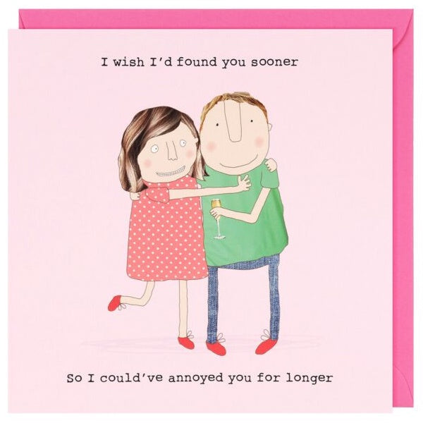 Wish I'd Found You Sooner Card