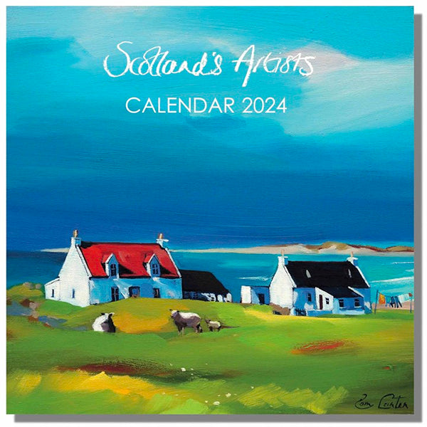 2024 Scotland's Artists Calendar Paper Tiger