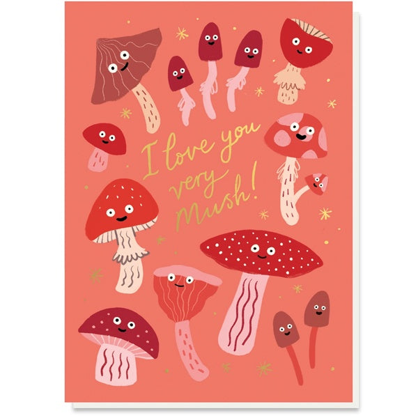 Love You Very Mush Valentines Card