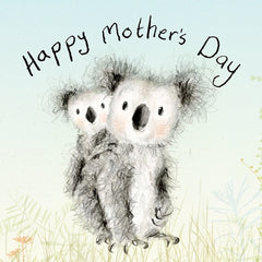 Mother's Day Koalas Card