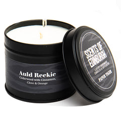 Auld Reekie Large Tin Candle by Paper Tiger