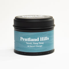 Pentland Hills Small Tin Candle by Paper Tiger