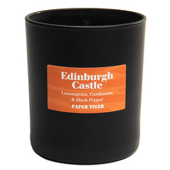 Edinburgh Castle Glass Tumbler Candle by Paper Tiger