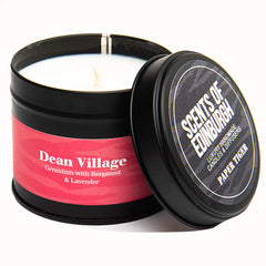 Dean Village Large Tin Candle by Paper Tiger