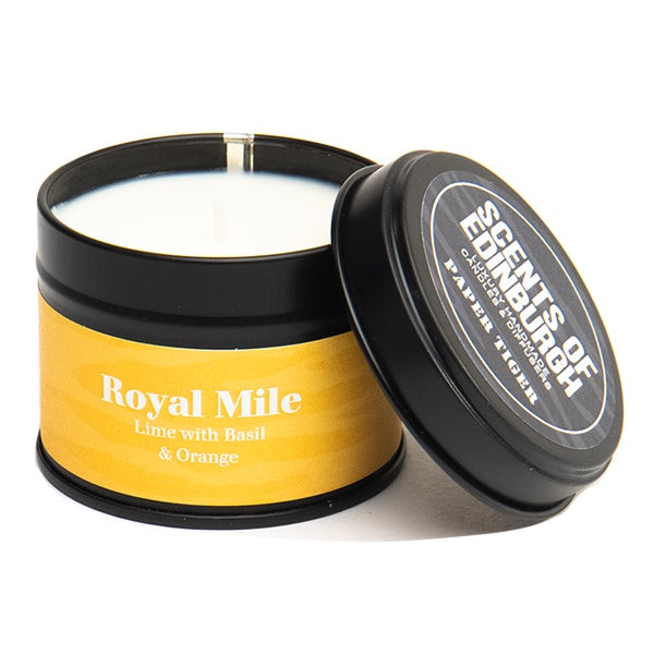 Royal Mile Small Tin Candle by Paper Tiger