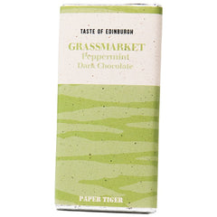 Grassmarket Peppermint Dark Chocolate Bar by Paper Tiger