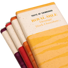 Royal Mile Orange Dark Chocolate Bar by Paper Tiger