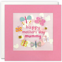 Mother's Day Butterflies Paper Shakies Card