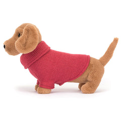 Sweater Sausage Dog Pink