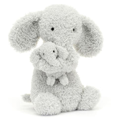 Jellycat Huddles Grey Elephant