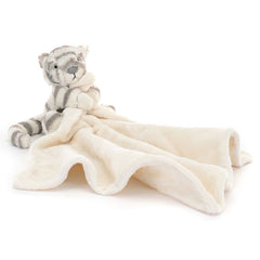 Jellycat Bashful Snow Tiger Soother