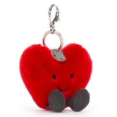 Amuseable Heart Bag Charm