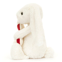 Bashful Bunny with Candy Cane