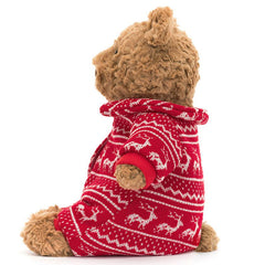 Bartholomew Bear Winter Pyjamas