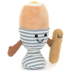 Jellycat Amuseables Eggetha Egg and Lance Soldier