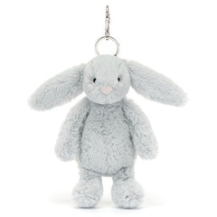 Bashful Silver Bunny Bag Charm