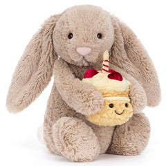 Bashful Beige Bunny Birthday