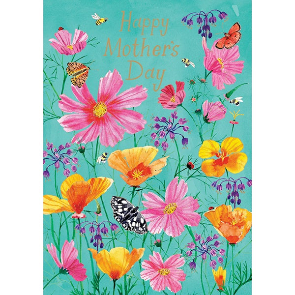 Poppy Field Mothers Day Card