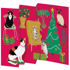 Pretty Paws Pack of 5 Trifold Cards