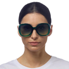 Okkia Transparent Green Anna Sunglasses OK019