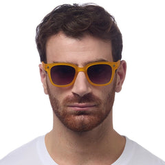 Okkia Classic Shape Transparent Yellow Sunglasses OK012