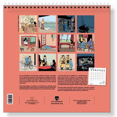 2025 Tintin Wall Calendar