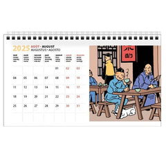 2025 Tintin Desk Calendar