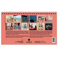 2025 Tintin Desk Calendar