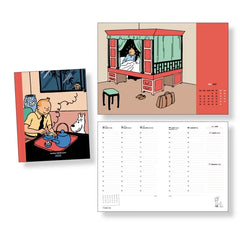 2025 Tintin Desk Diary