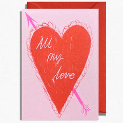 Cute All My Love Card