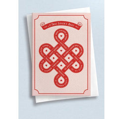 A True Lover's Knot Card